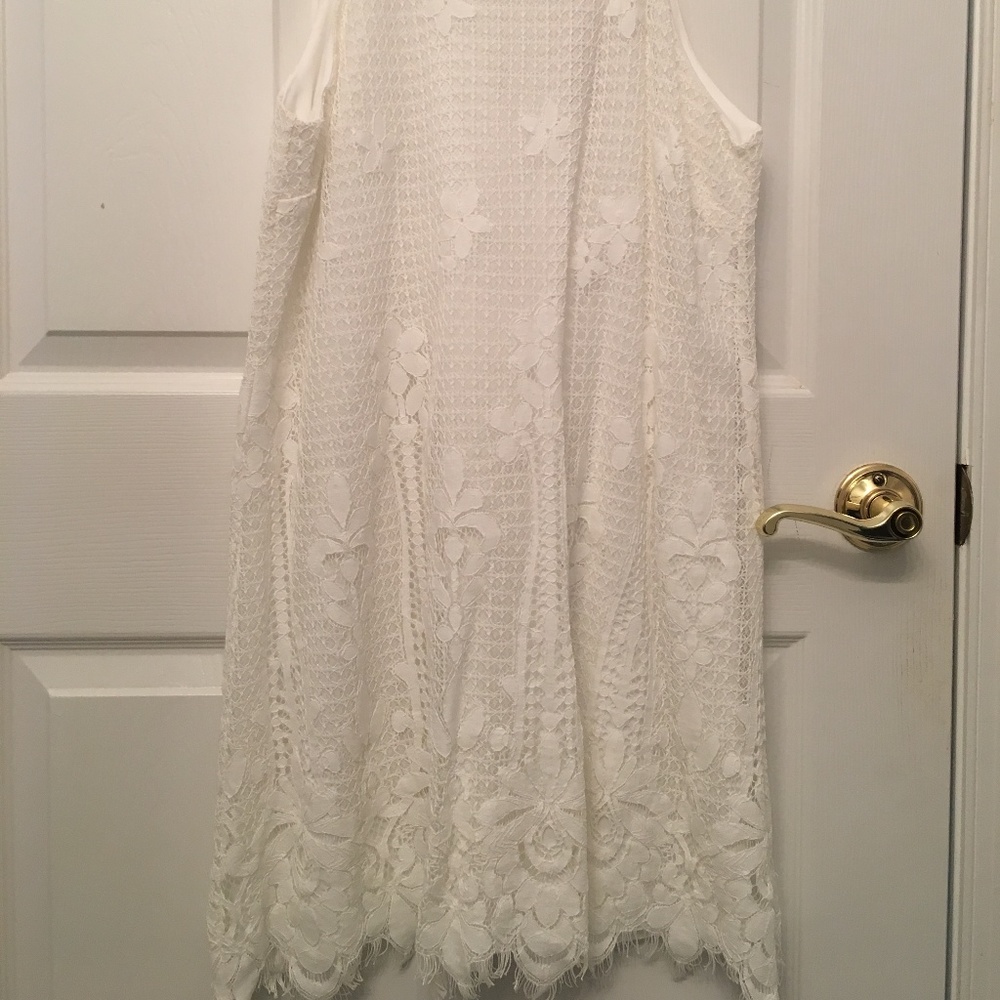 White Lace Dress